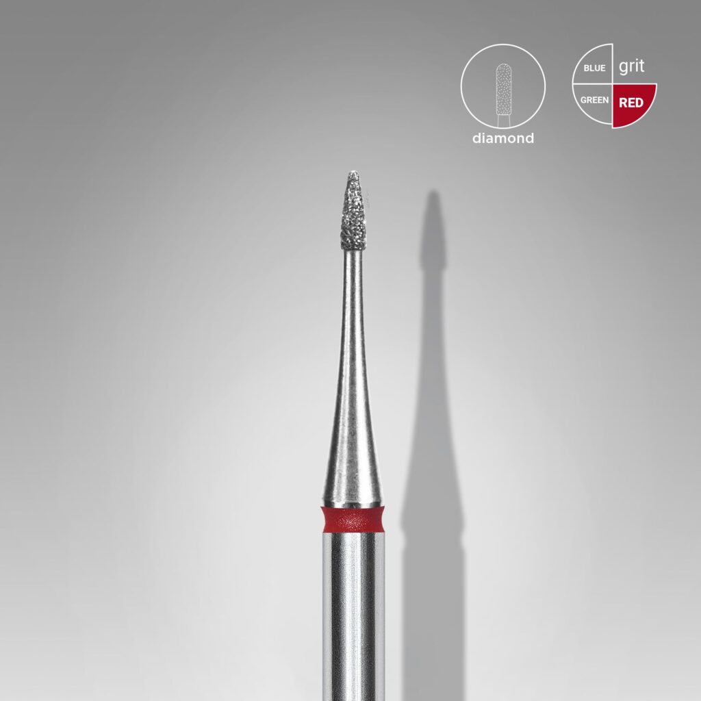Staleks Diamond mini flame - red
