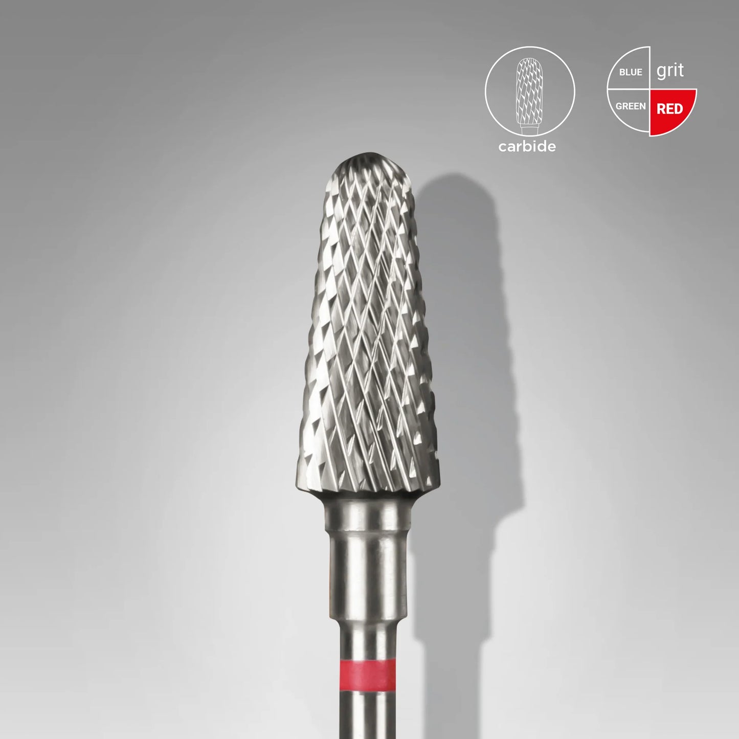 STALEKS Carbide Frustum – red