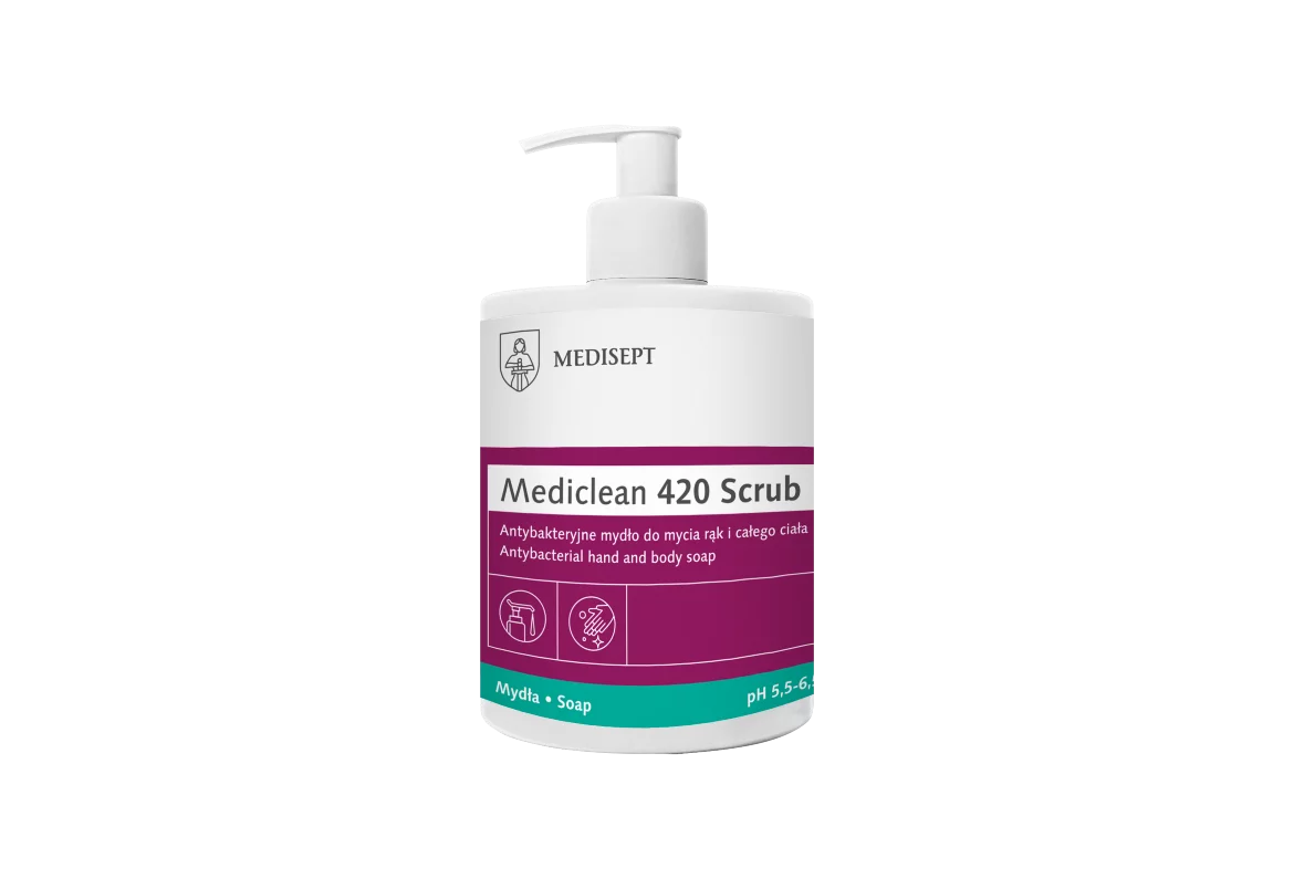 Mediclean Scrub 500 ml – antibakteerinen käsisaippua
