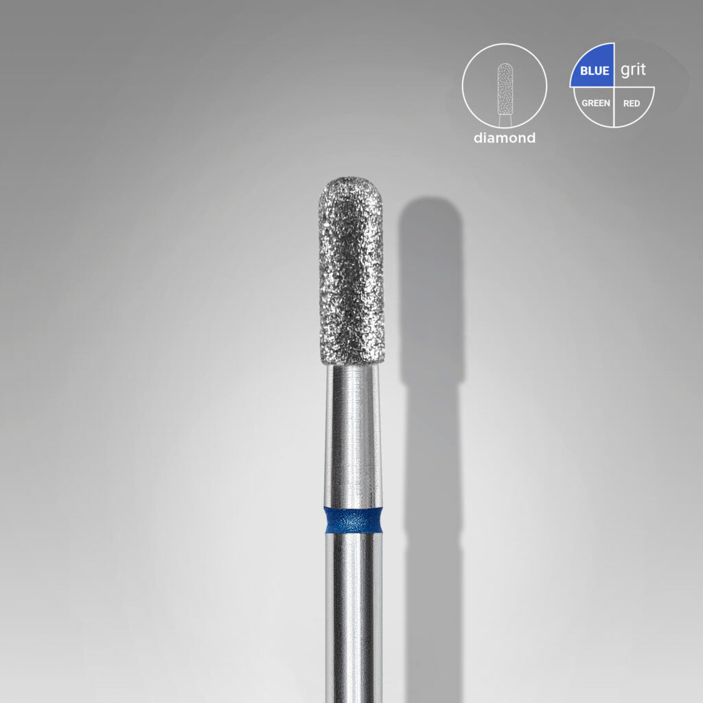 Staleks Diamond rounded cylinder - blue