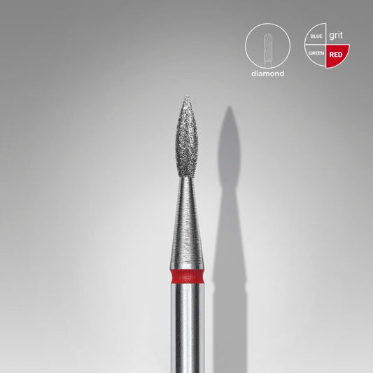 Staleks Diamond sharp flame - red