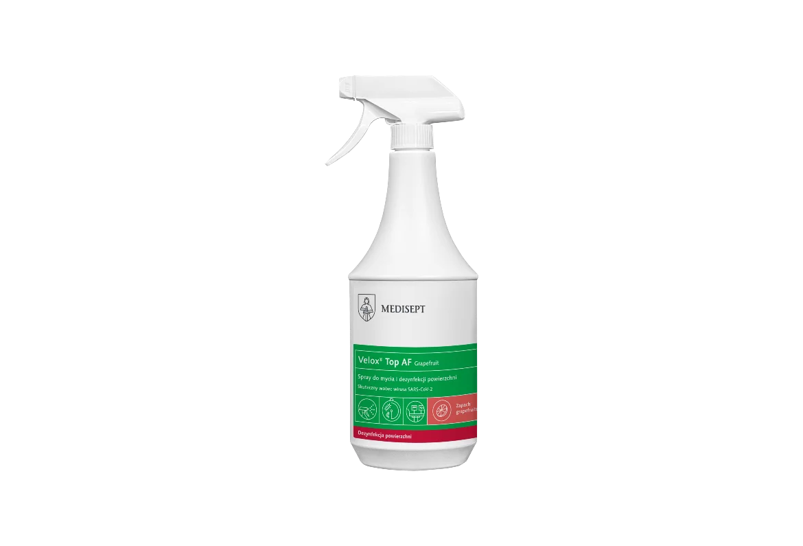 Velox® Top AF Greippi - pintojen nopea puhdistus ja desinfiointi