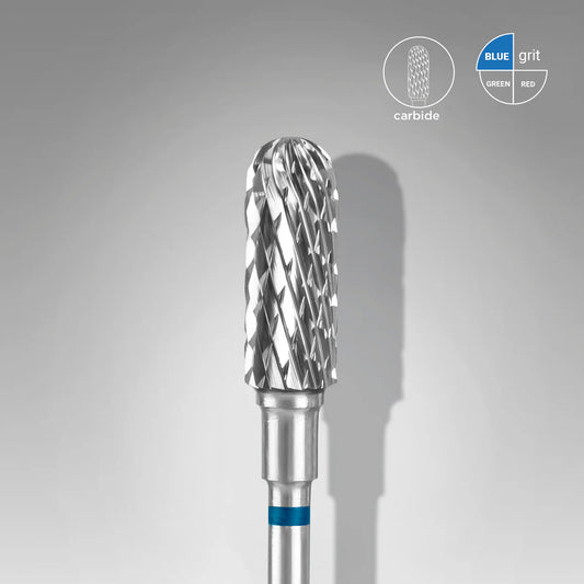 Staleks Carbide rounded cylinder - blue