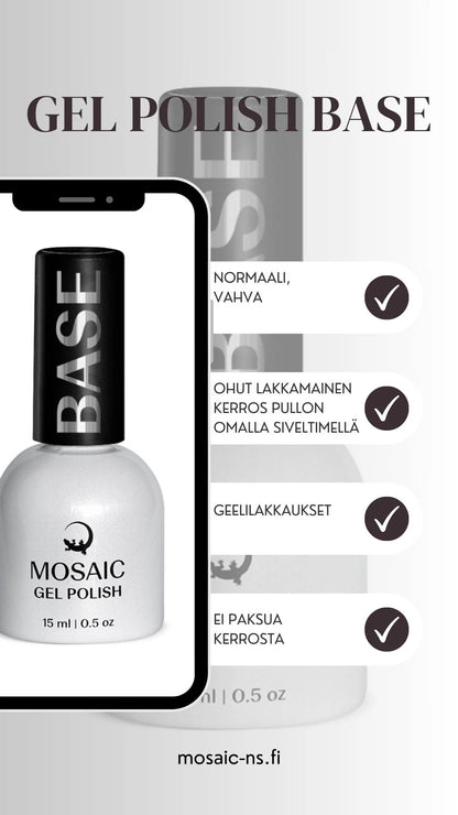 Gel polish Base gel