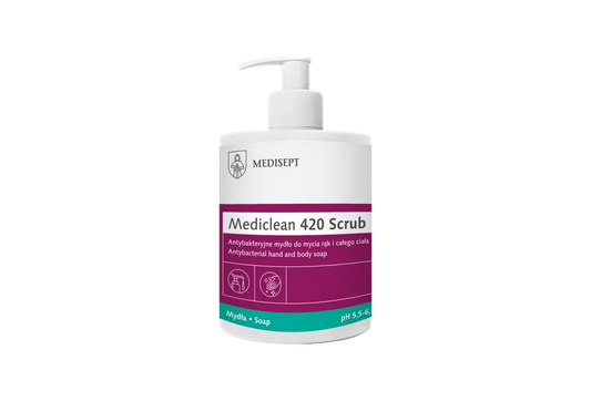 Mediclean Scrub 500 ml – antibakteerinen käsisaippua