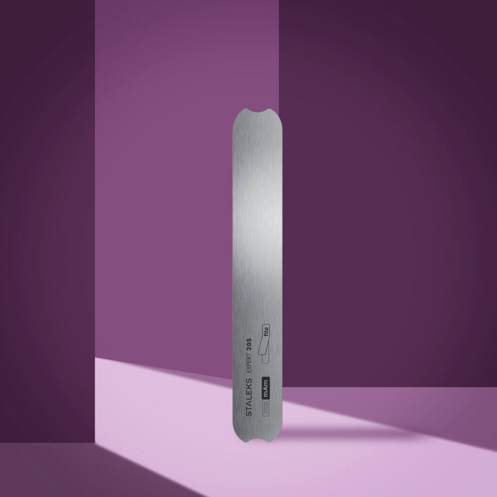 STALEKS PRO EXPERT 20s metallinen viilapohja – suora 130 mm