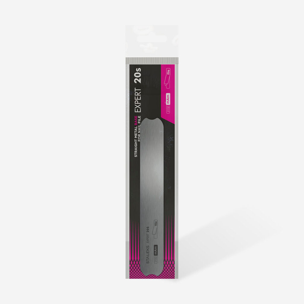 STALEKS PRO EXPERT 20s metallinen viilapohja – suora 130 mm