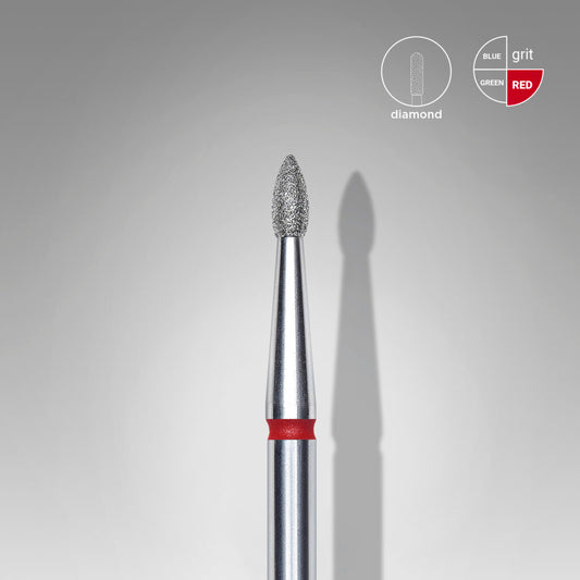 Staleks Diamond pointed bud - red