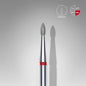 Staleks Diamond pointed bud - red