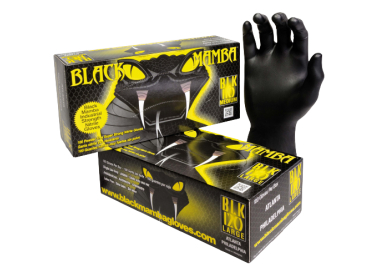Black Mamba -nitriilikäsineet 100kpl